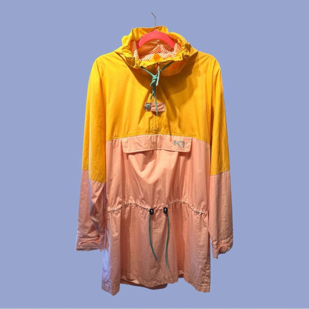 Kari Traa Oppheim L Jacket - Yellow/Pink Colorway (Sz LRG) (EUC) - Picture 2 of 12